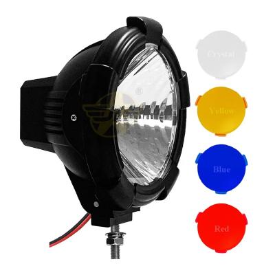 China 9 Inch Super Bright 12V 35W HID Xenon Car Roof Top Stretch Driving Work Light Projector For Jeep 4x4 Pickup Truck Trailer JLHS009L12V for sale