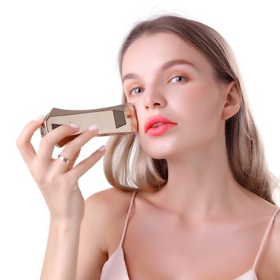 China 2021Multifunction Face Lift Skin Firming and Brightening Vibrating Facial RF LED Therapy Massage Care Beauty Device for sale