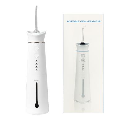 China Water Pick Oral Irrigator Syringe Teeth Whitening Water Floss Electronic Oral Irrigator With 2000mAh Battery 5 Jets for sale