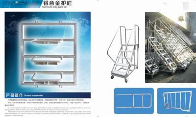 China Guard rail in aluminum for sale