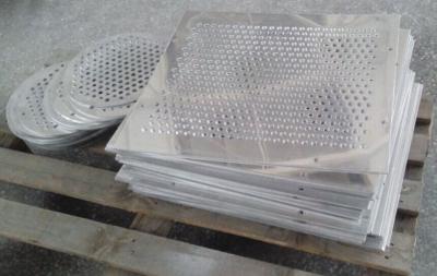 China Aluminum plate proceesing spare parts, aluminum sheet with hole, aluminum spare parts for sale