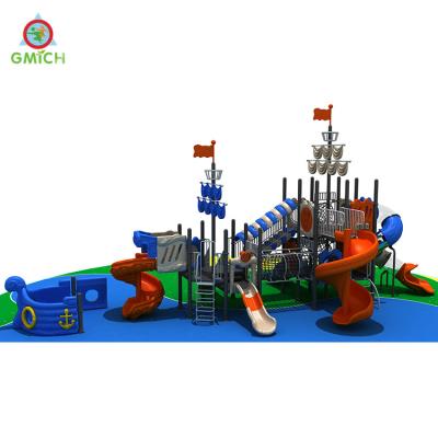 China Eco - Friendly Outdoor Playground Kids Toy Durable Equipment LLDPE Slides for sale