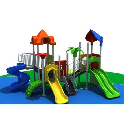 China Plastic Commercial Amusement Park Equipment Kids Outdoor Playground for sale