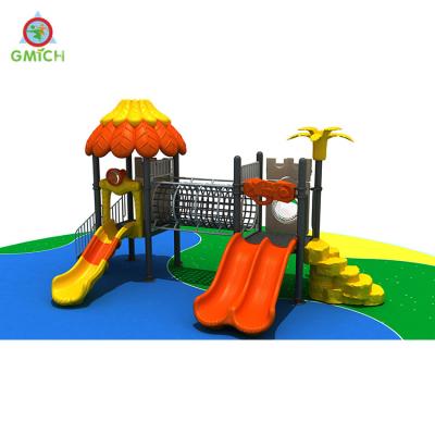 China Eco - Friendly Outdoor Plastic Playground Equipment Kindergarten LLDPE Slide for sale