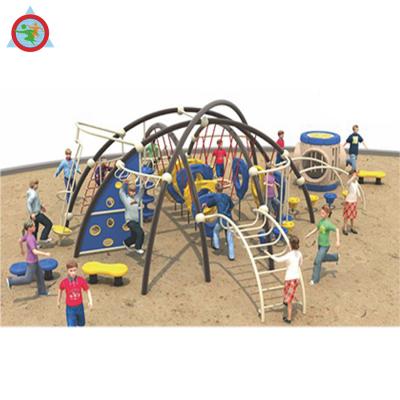 China 3-15 Years Old Kids Climbing Holds Equipment For Climbing Black Net Kids Playground for sale