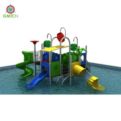 China Eco - Friendly Material Swimming Pool For Adult Customized Color Water Play Equipment Slide for sale