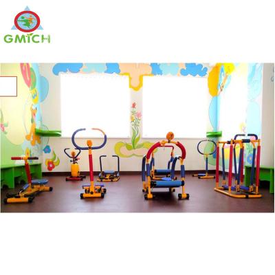 China Outdoor Plastic Playground Kindergarten Playground Gym Equipment For Kids for sale