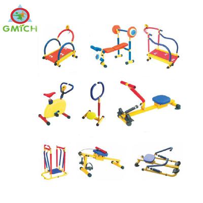 China Outdoor Plastic Playground Kindergarten Playground Kids Gym Equipment for sale