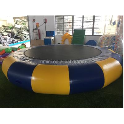 China Amusement Park Trampoline Cheap Inflatable Water Commercial Trampoline For Sale for sale