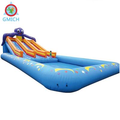 China Hot Sale PVC Inflatable Air Bouncer Inflatable Water Park Slides for sale