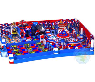 China Guangzhou Factory Supply High Quality Plastic Kids Indoor Playground Naughty Playground Castle for sale