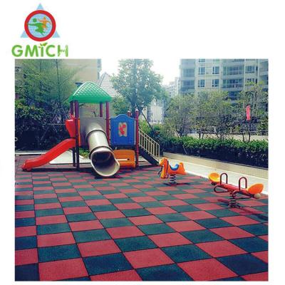 China Kids Outdoor Durable Outdoor Playground Rubber Mat For Kids for sale