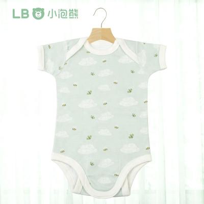 China Short Organic Sleeeves Baby Clothes Body Suit Baby Clothes Set Baby Wear for sale