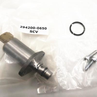 China Diesel Fuel Pump Regulator sensor Suction Control valve SCV 294200-0650 8-98043687-0 For 4HJ1 4HK1 6HK1 D-MAX for sale