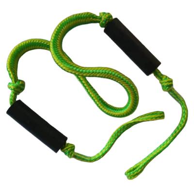 China Water Sports Area 1/6 4ft 5ft 6ft 1/2 Inch High Quality PE Colored Bungee Inside Safety Bungee Dock Line for sale