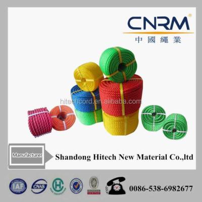 China PP 3-4 Srand PP PE Twisted Plastic Monofilament Rope for sale