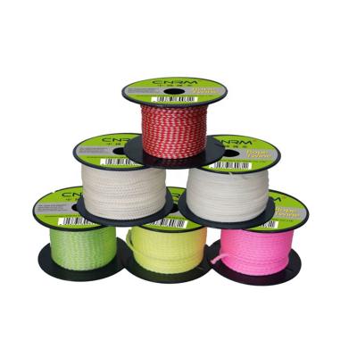 China Nylon/PP Tech Rope Factory Nylon Mason Twine, Customized Length PP Braided Mason Twine 8 Strand Twine for sale