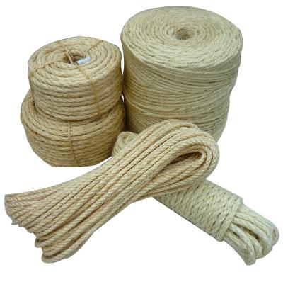 China Natural Jute 2mm Thickness Sisal Jute Cotton Twine Yarn Ball Spool for sale