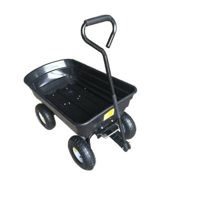 China Poly GARDEN Cart  plastic tray and metal frame for sale