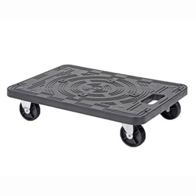 China Hot Sale 200Lbs Funiture Moving Cart / Heavy Duty Motor Plastic Heavy Duty Mat Moving Cart for sale