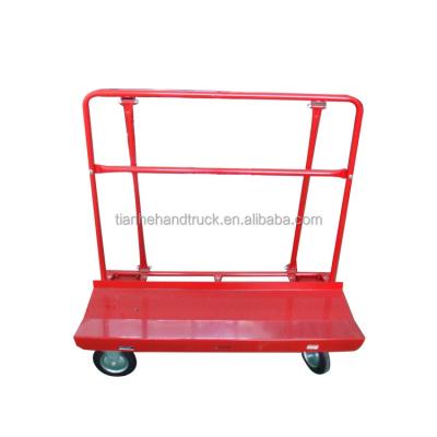 China Tools Good Supplier Large Garden Tool Cart Platform Hand Cart for sale