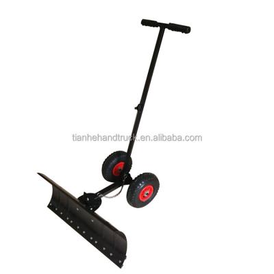 China Hot Sale Pickaxe Snow Shovel Cultivating Tools Push With Wheels Snow Shovel for sale