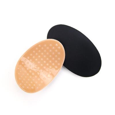 China Niris Lingerie Anti-Slip Waterproof Invisible Silicone Soft Magic Push Up Shoulder Pads For Women for sale