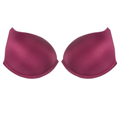 China Niris Lingerie Thicker Comfortable Padding Insert Foam Cup Sew In Bra Pad Adjustable Breathable Quarter Sponge Cup for sale