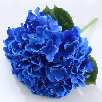 China Eco-friendly High Quality Wedding Decoration Bouquets Artificial Silk Hydrangea Home Flowers for sale