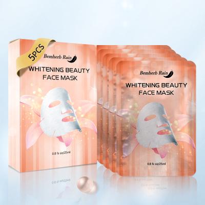 China Factory High Quality Deep Whitening Moisturizer Cosmetics Moisturize Leaf Fruit Beauty Masks Beauty Skin Care Facial Mask for sale