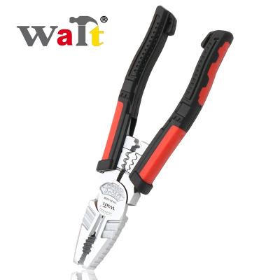 China MULTI FUNCTIONAL WAIT 8 Inch Cr-v Pliers Wire Stripper Crimping Tool Lineman Tools Combination Pliers Multi Tool for sale