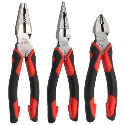 China 8 Inch Lineman Wire Crimper Plier Stripper Cr-v Tool Multipurpose Tool MULTI FUNCTIONAL WAIT for sale