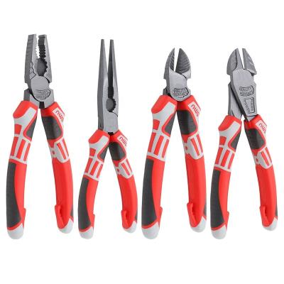 China Pliers To Reduce Labor SMU CR-V Pliers Tool Kit Combination Long Nose Pliers Lineman Tools Alicate Wire Cutter for sale