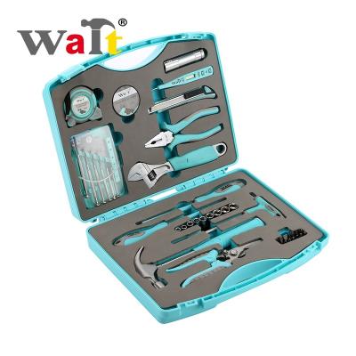 China Beautiful WAIT 43 PCs Repair Kit Home Tools Set Electrical Toolbox Set for sale