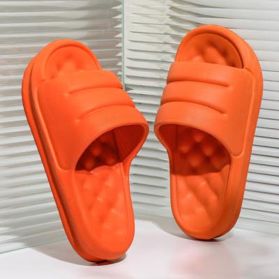 China EVA House Anti-slippery Hot Home Soft Indoor Slipper Unique Thick Slipper Anti-skid Slides for sale