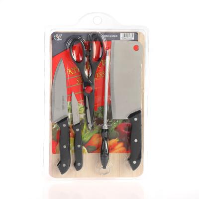 China Sustainable Good Quality Durable Cooking Kitchen Knife Set Cheap Price Customization for sale