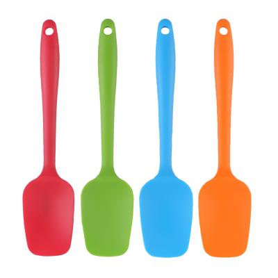 China Viable Heat Resistant Non-Stick Silicone Spatula Custom Kitchen Cooking Spatula for sale