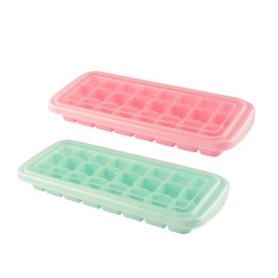 China Viable household silicone ice cube tray ice cube mold support special customization for sale