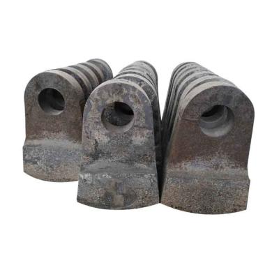 China machinery repair shops hammer crusher spare parts crusher port hammer head/flat hammer crusher spare part for sale