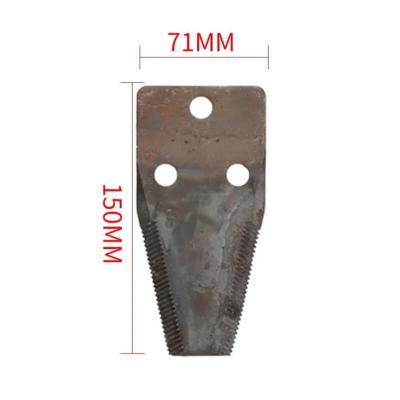 China Manufacturer Harvester Spare Parts Agricultural Professional Cutter Blade Machinery Repair Shops Harvester Cutter Blade for sale