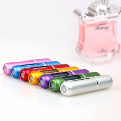 China Personal Care 5ml Aluminum Refillable Perfume Bottle for sale