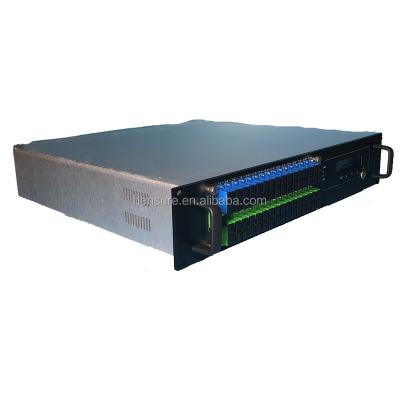 China FTTH FTTB FTTX Network 1550nm Optical Amplifier 32 Ports 22dbm FTTH CATV 2U 32*22dm OEM ODM 3 Years 220V Dual or 48V Backup SMPS FTTH FTTB FTTX Network for sale