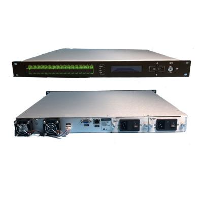 China Port FTTH FTTB FTTX Network Combiner Optical Amplifier 24dbm 8 Edfa High Power 3 Years 220V Dual Or 48V SMPS JDSU Bookham Fitel Standby Laser -3~+10dbm for sale