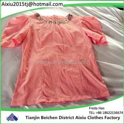 China 100% Cotton Used Wholesale Ladies Cotton Blouse In Bales For Used Clothes for sale