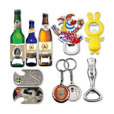 China Manufacturer Custom Blank Bottle Opener Keychain Viable Sublimation Bottle Opener for sale