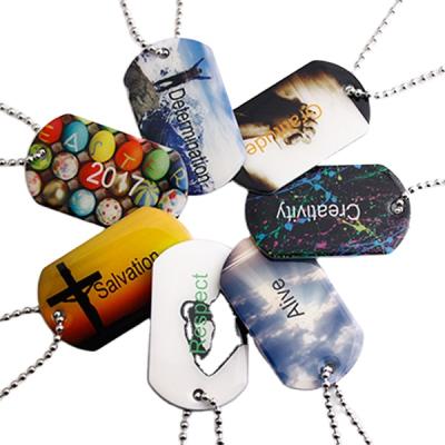 China Europe Custom Dog Tag Sublimation Dog Name Tag Stainless Steel Pendant Dog for sale