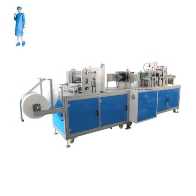 China High Production Efficiency White Sterile Surgical Garments Hospital Overall Protective Adults Surgical Garment Making Machine for sale