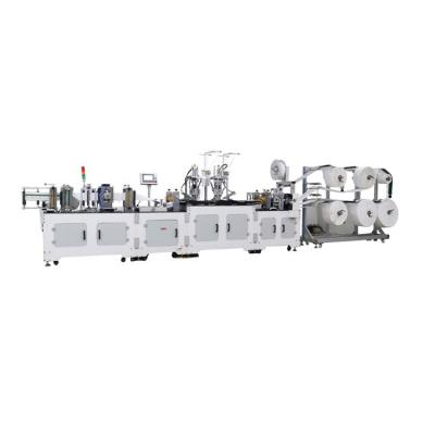 China Hotels Hotels 3 Fold Deheng Folding Surgical Automatic Face Mask Making Machine for sale