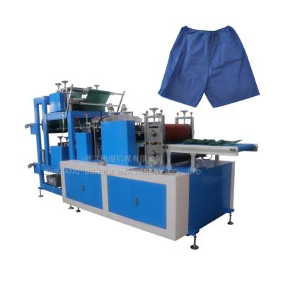 China High Quality Disposable Non Woven Hotel Hotel Blue Nonwoven Surgical Panty Making Machine For Examination for sale