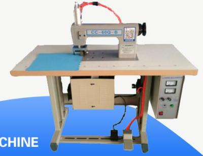 China High Quality Apparel Industry Nonwoven Ultrasonic Sewing Machine, Nonwoven Ultrasonic Lace 10mm Max. Sewing Thickness 0-20m/min 110 kg Deheng for sale